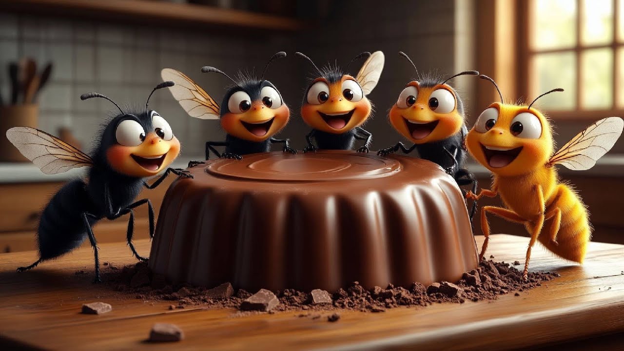 Flies Love Chocolate🍫 - Kids Song
