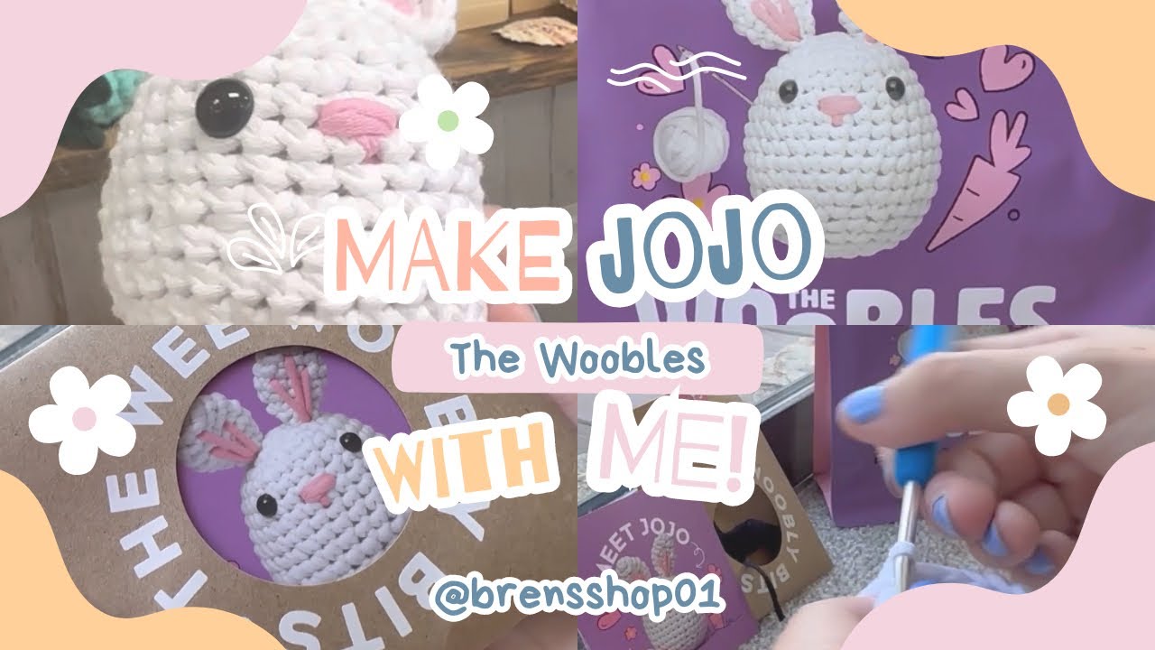 Make JOJO -@TheWoobles With Me! #thewoobles #jojo #bunny #crochet #diy