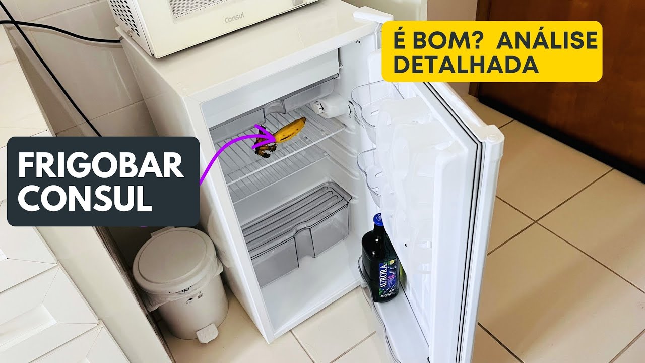 Mini Geladeira Frigobar Consul CRC12CB 117 Litros - É Bom? Review e Análise Completa