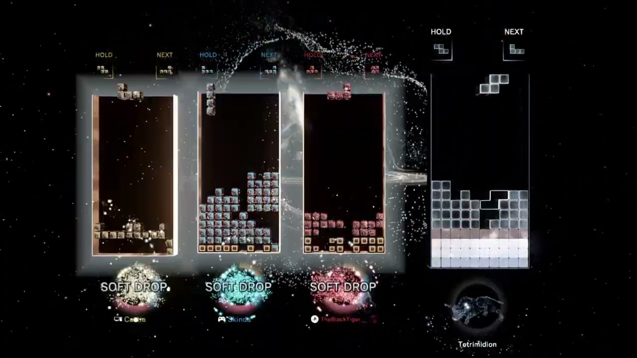 Tetris Effect Connected MANIAC TETRIMIDION IS DEFEATED! #3 (ft. Castia & Skinda)