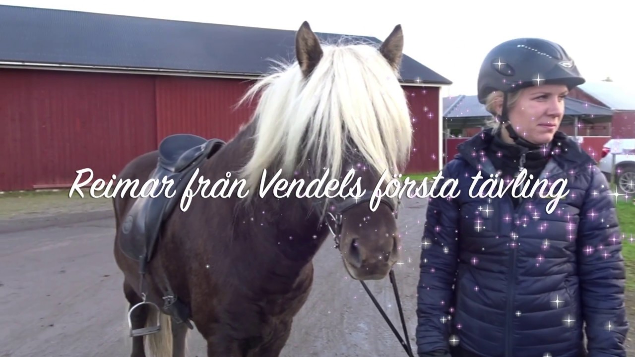 Reimar från Vendels första tävling
