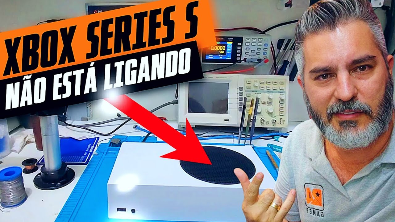 Solução Xbox Series S NÃO LIGA | Xbox Series Liga e desliga.