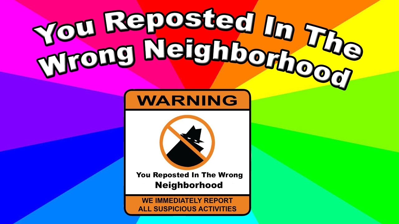 What is you 'reposted in the wrong neighborhood'? History and origin of the shokk song meme