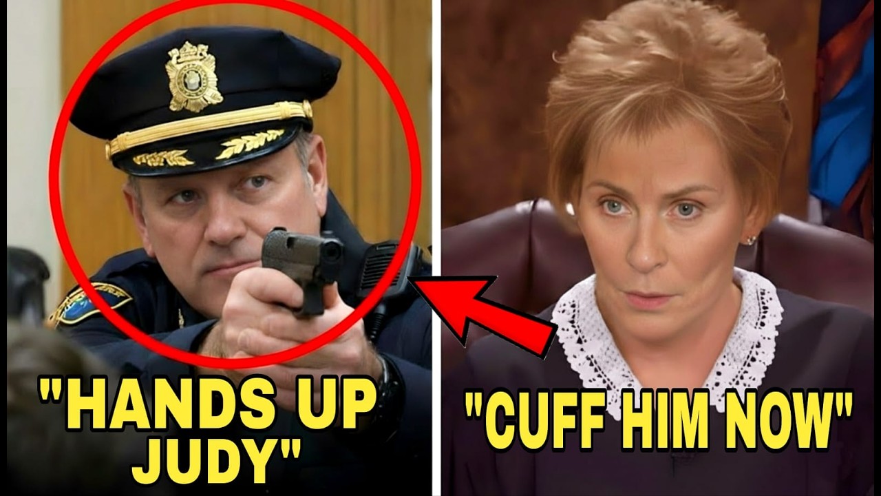 Police Chief Points Gun at Judge Judy — Gets ARRESTED in 45 Seconds