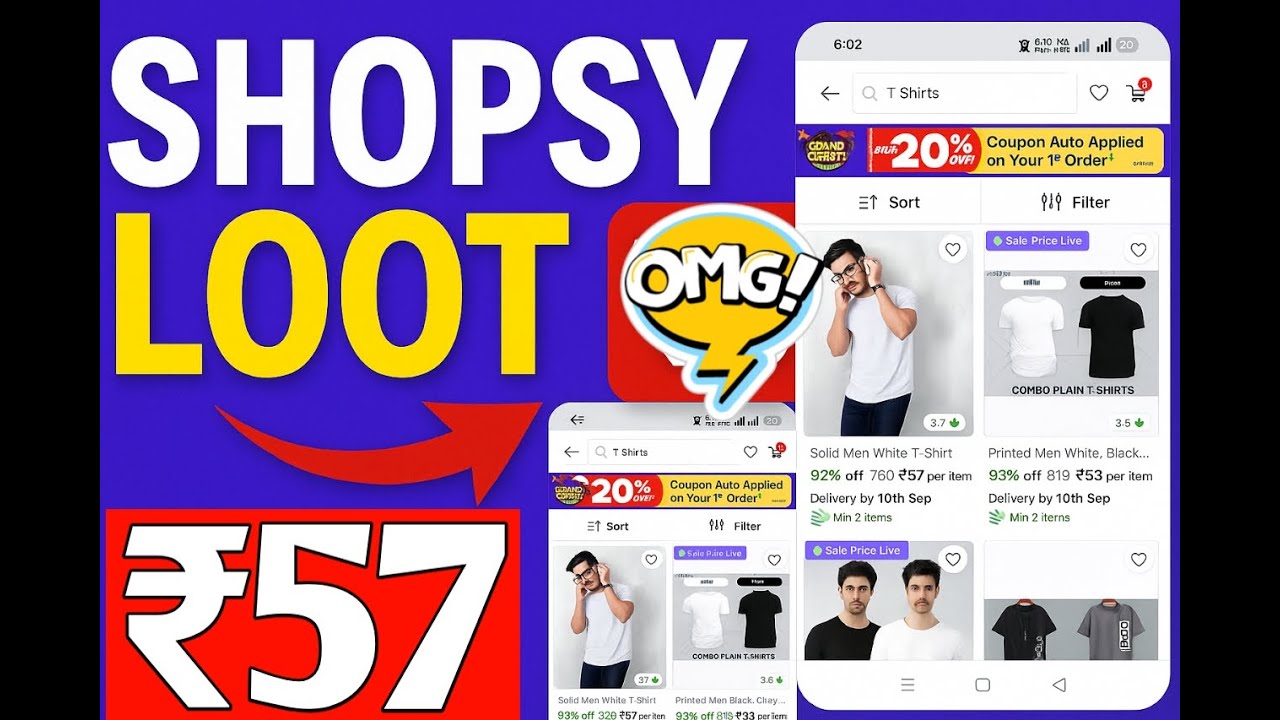 Shopsy Loot Offer ₹57! 😱 Shopsy Hug Loot Deal! Loot Lo