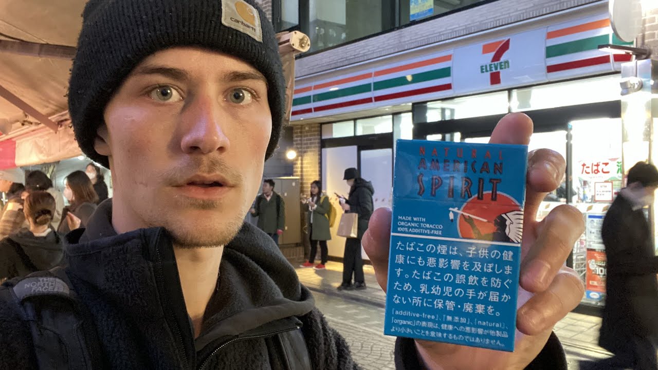 Buying Cigarettes at a 7/11 in Japan