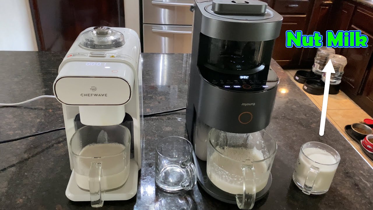 Joyoung Y1 & Chefwave Milkmade Nut Milk Makers Compared 🥛 Gadgetify