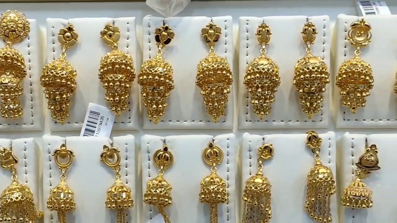 Latest gold jhumka designs 2020 / Malabar Gold and Diamonds collection