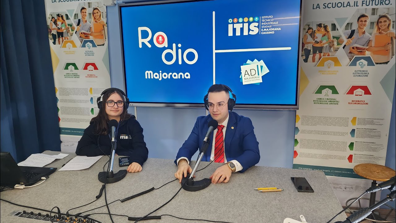 Tech Week 2026 intervista all'ingegnere elettrico Francesco Broccoli presso RFI - RADIO MAJORANA