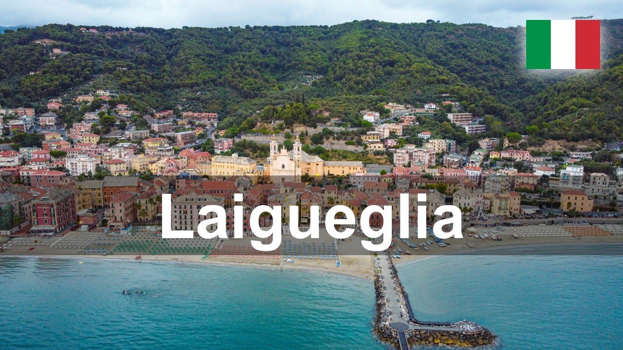 Laigueglia in Liguria, the most beautiful village of the Italian Riviera? (Cinematic video 4K)