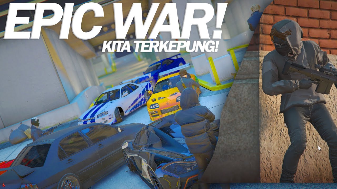 INI BENCANA! MORGAN TERKEPUNG SPIDERMAN DATANG MENYELAMATKAN! - GTA V ROLEPLAY