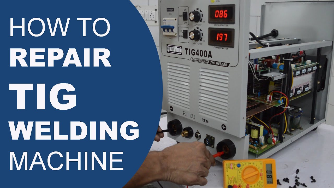 Repair TIG Welding Machine | TIG Welding Machine Repairing Tutorial | How to Check MOSFET