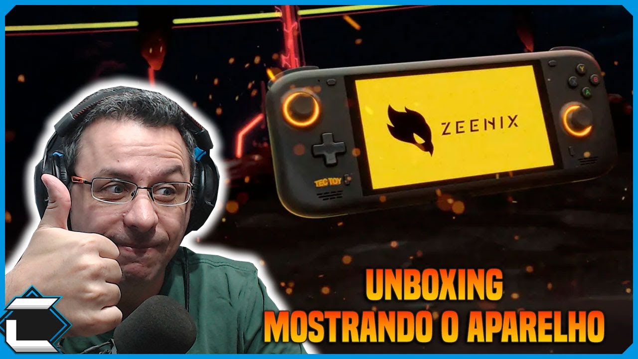 Zeenix Pro da TecToy | Unboxing do Portátil