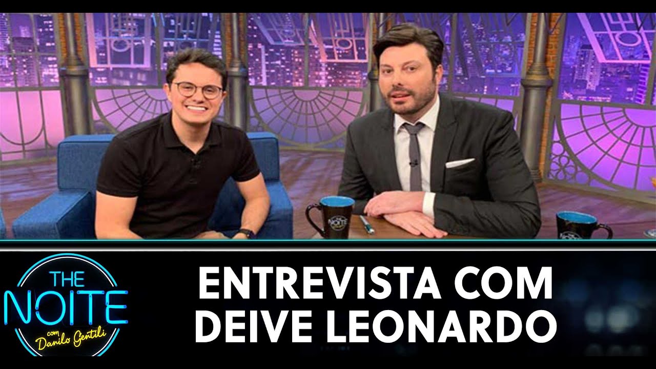 Entrevista com Deive Leonardo | The Noite (29/05/20)