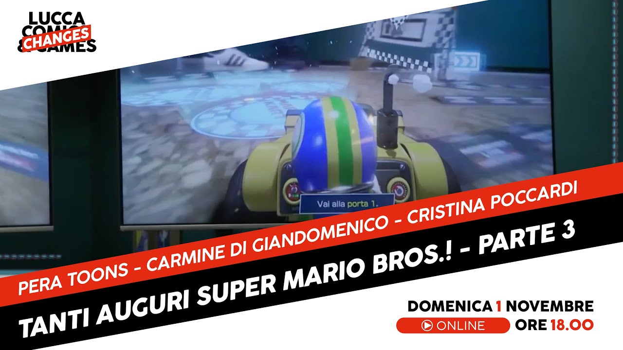 Tanti auguri Super Mario Bros! Parte 3 | Lucca Changes 2020