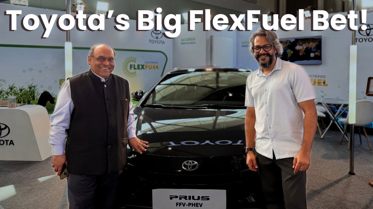 Toyota&rsquo;s Biofuel Future Explained | Vikram Gulati, Country Head & EVP, with SidnChips