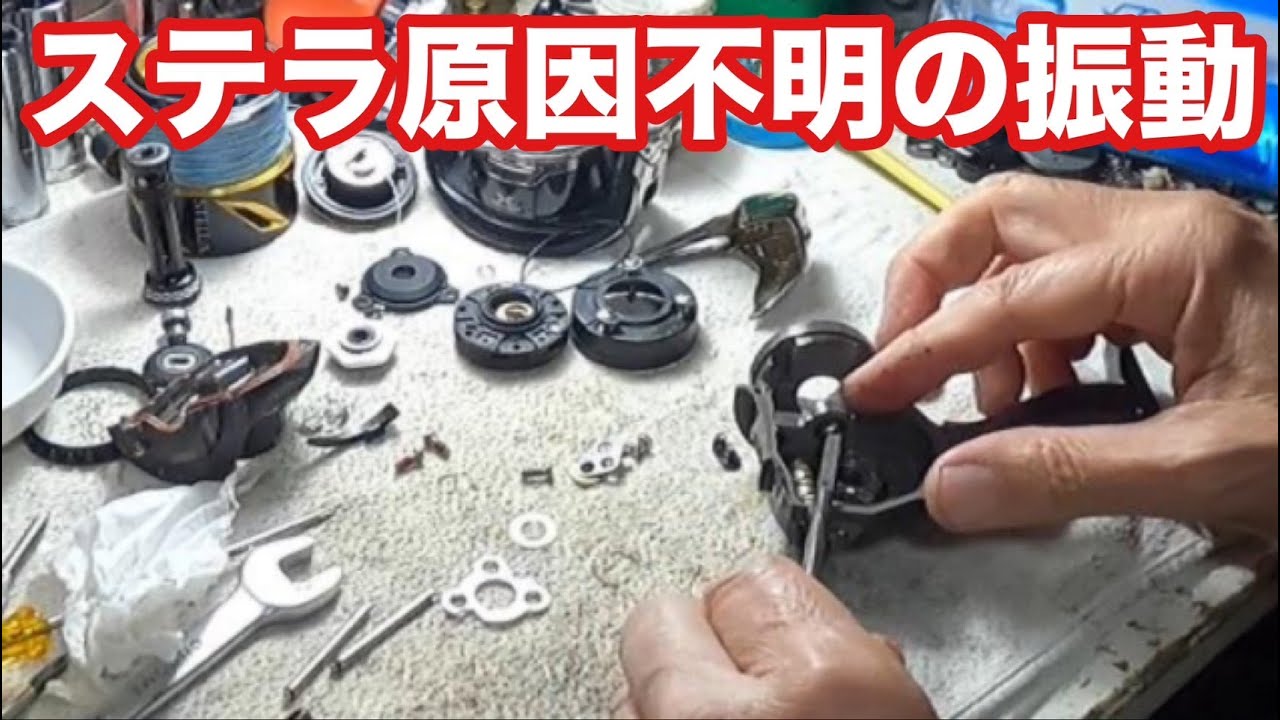 【修理不可能？】ステラの振動をプロがオーバーホールで解決！【リール修理/ピカレスク】