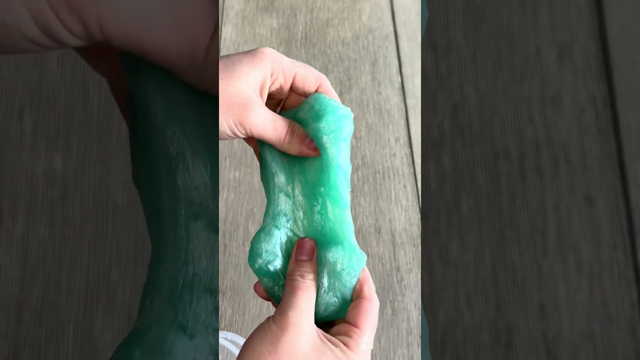 Teal Colored Slime