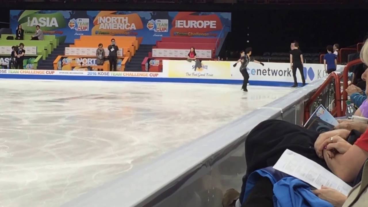 Shoma Uno Team Challenge Cup 2016 Practice Apr. 22. 2016