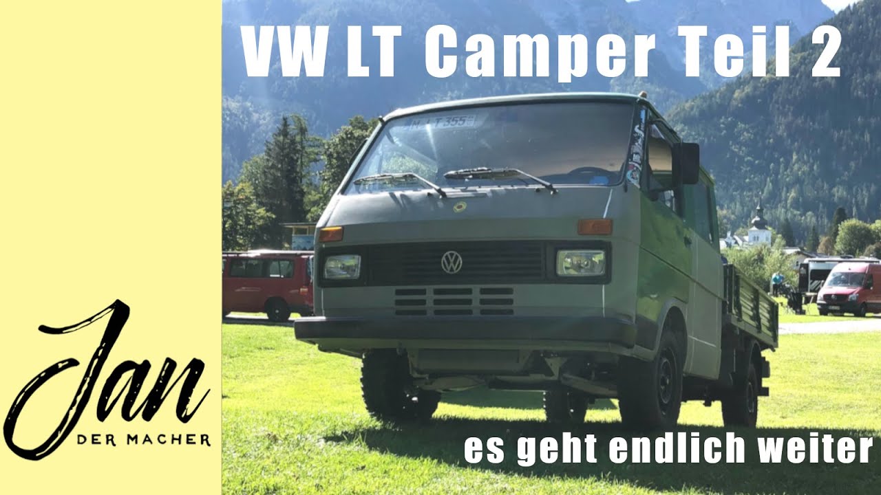Neue Schaltung, Auspuff und Tank für den LT in der neuen Werkstatt - VW LT Restauration Teil 2