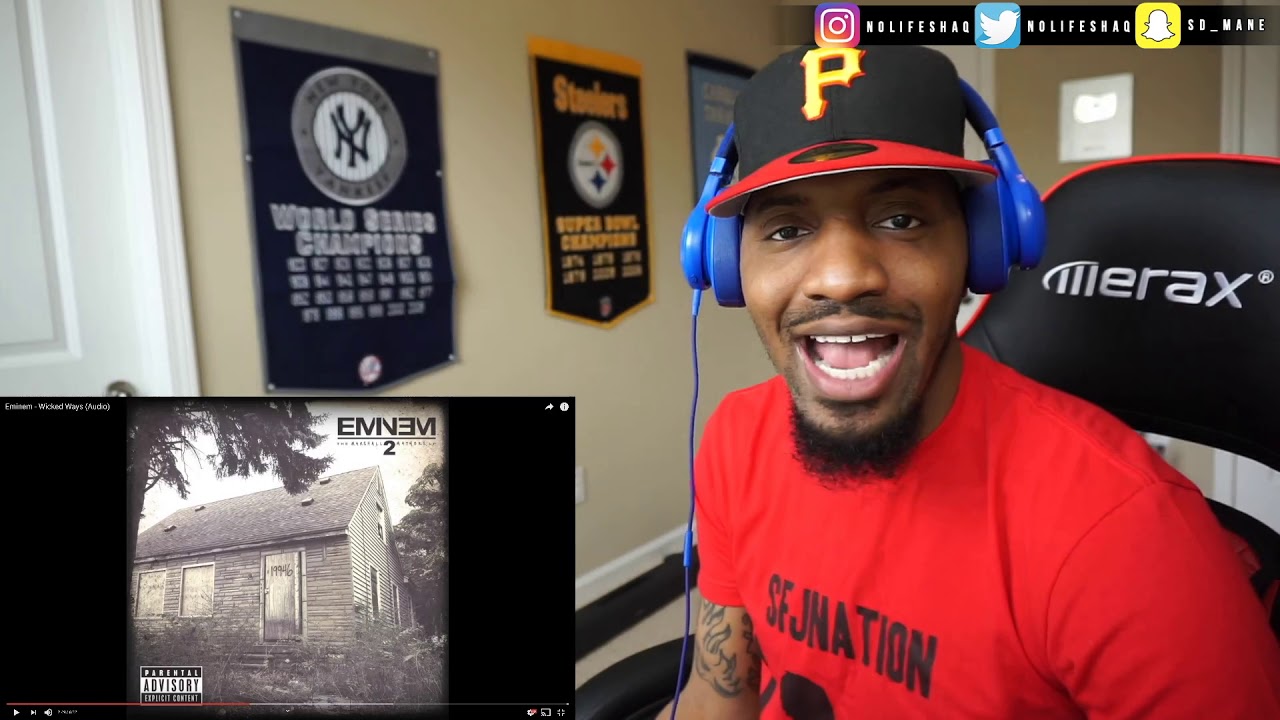 REACTING TO EMINEM 