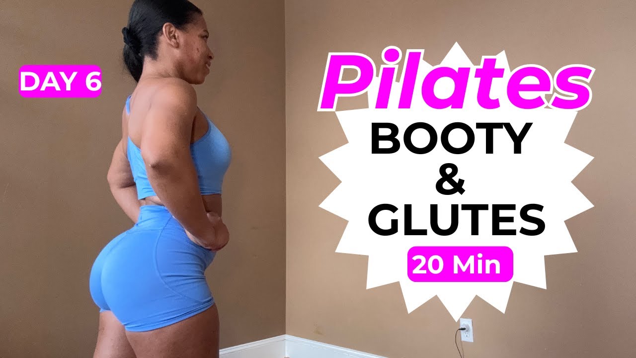 20 Min Wall Pilates for GLUTES & BOOTY | 14 Day Wall Pilates Challenge – Day 6