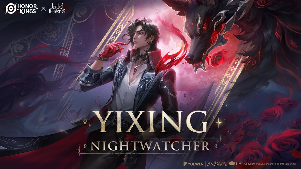 Nightwatcher Yixing | Skin Showcase | Honor of Kings x Lord of Mysteries Collab