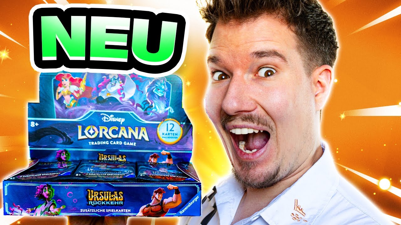 Ich öffne DAS NEUE Booster-Display!🔥😱Disney Lorcana