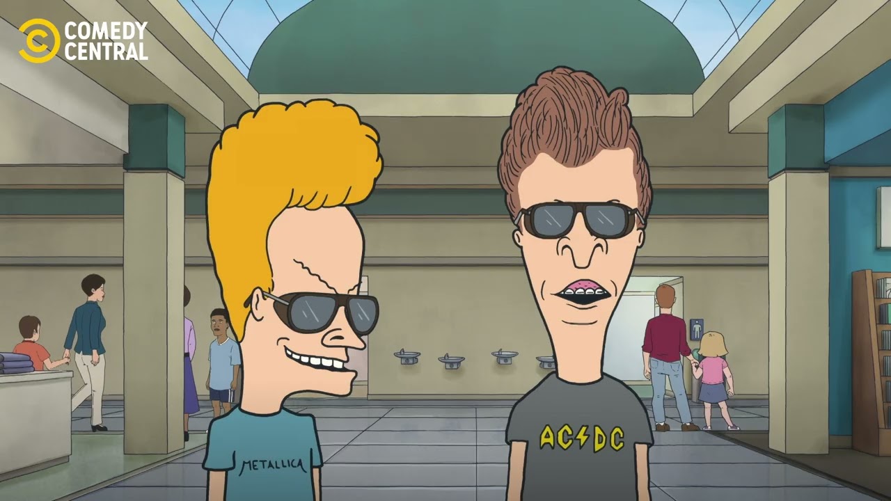 Beavis et Butt-Head - Casque VR et jeux vidéo au centre commercial