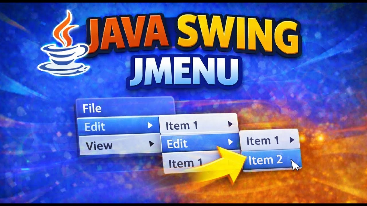 Java Swing Dersleri #57 - Jmenu Anlatım