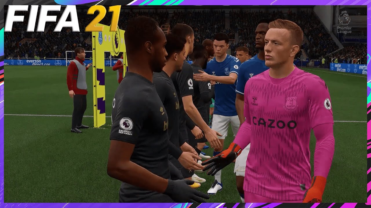 FIFA 21 | Everton vs. West Ham United | Premier League | at Goodison Park