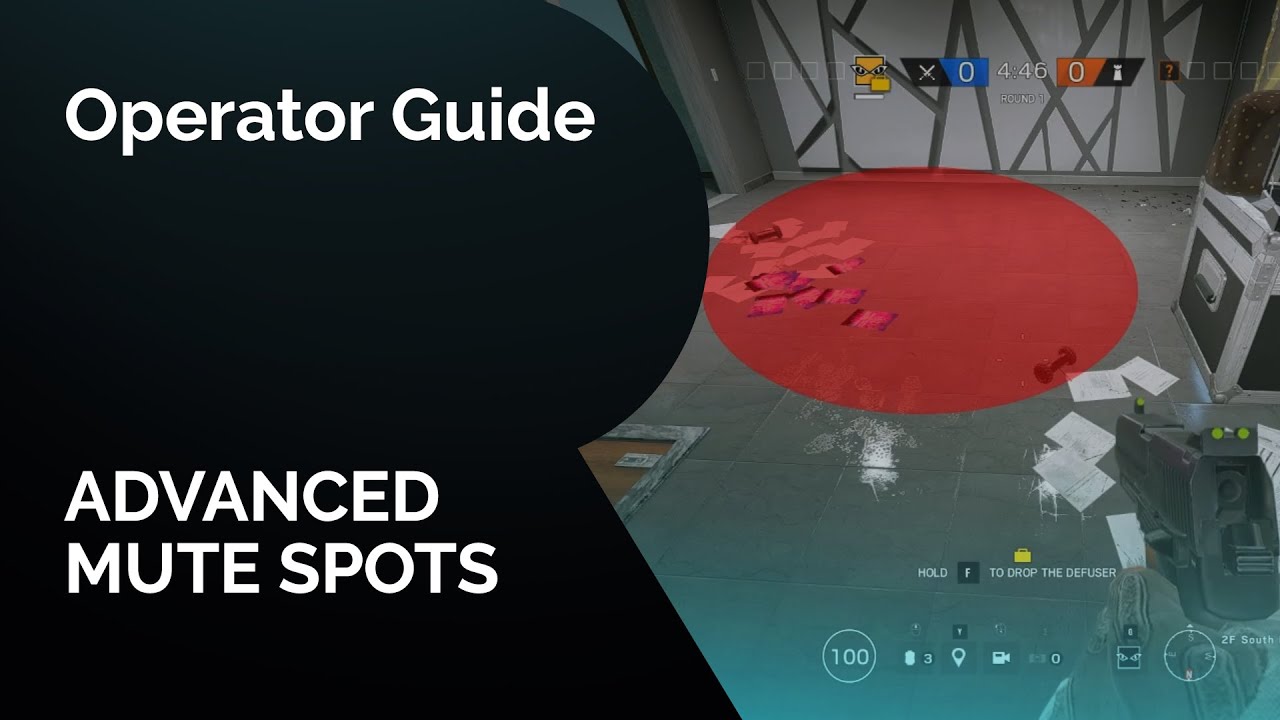 Advanced Mute Spots on 7 Ranked/ESL Maps (with timestamps) | Rainbow 6 Siege