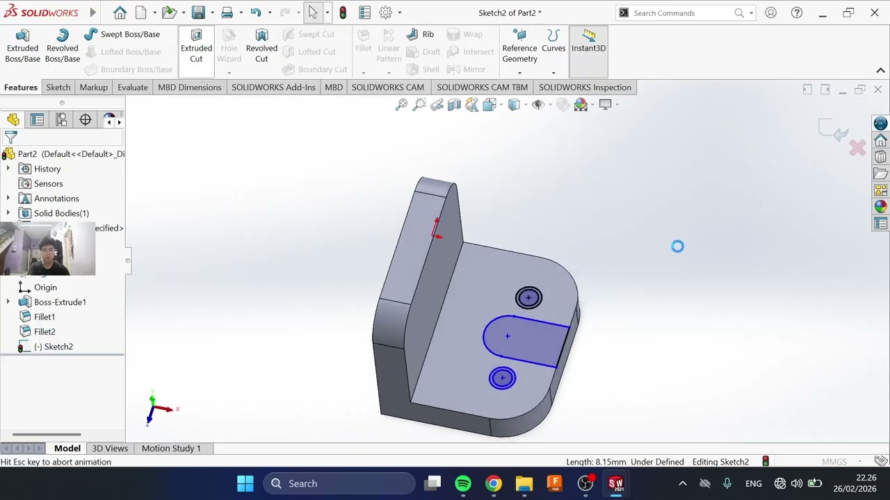 Solidworks Exercise 46
