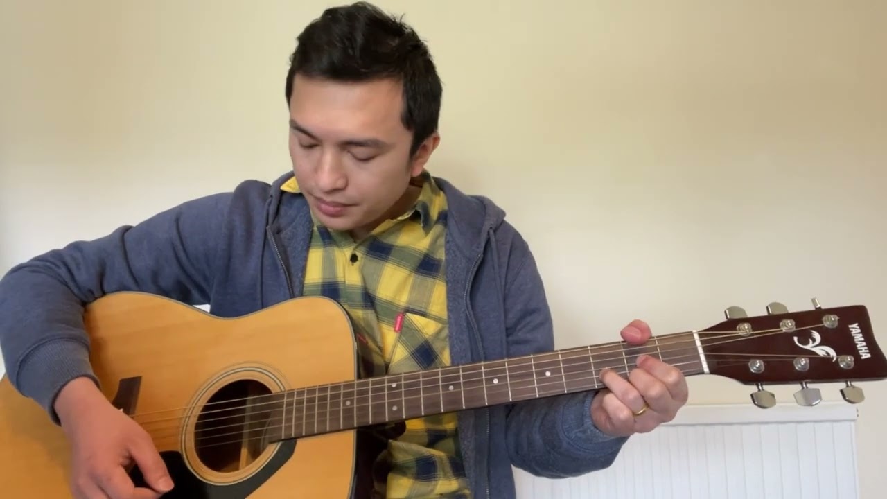 Guitar Lesson 3/4 timing အငဲ အိမ်  သီချင်းတီးနည်း နှင့် notes