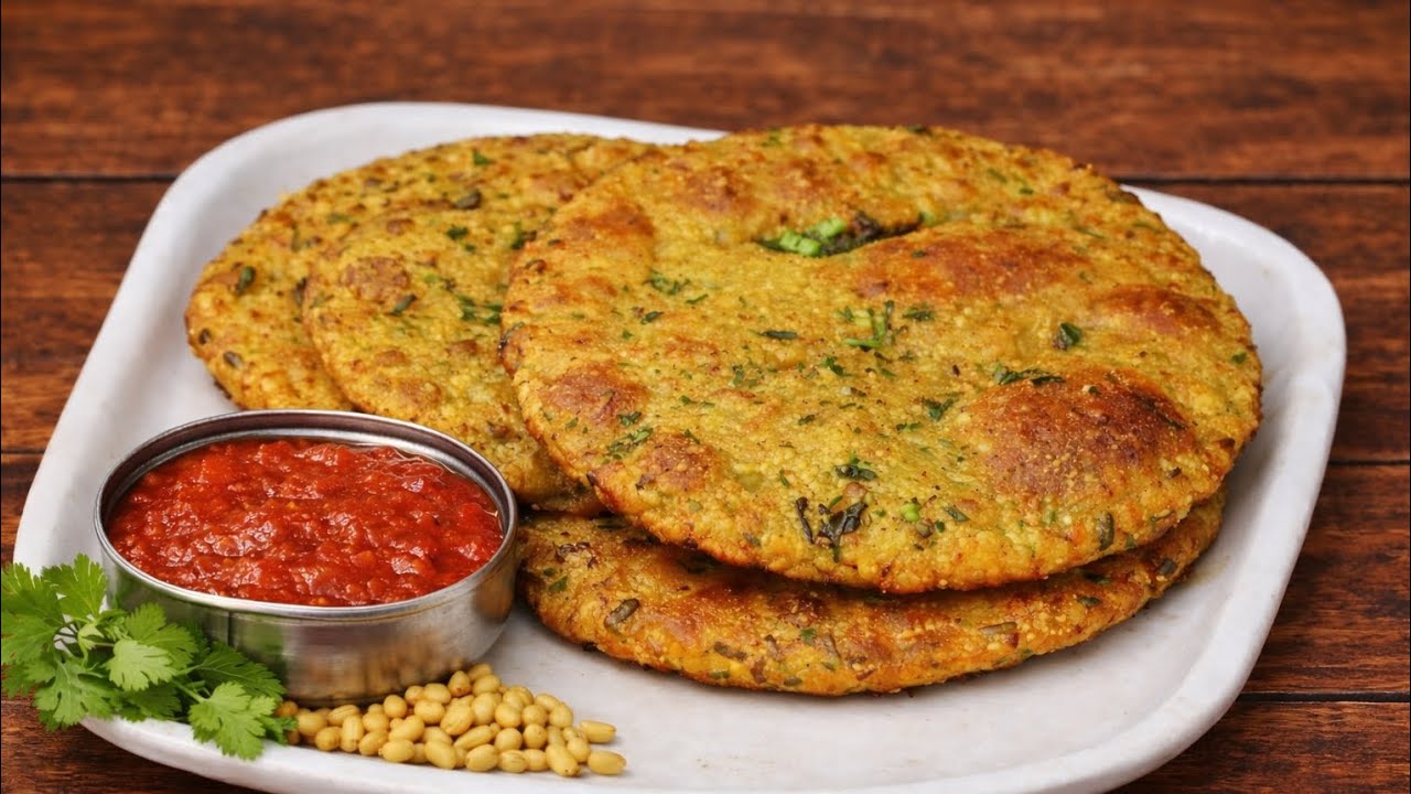 आज मैंने एक खास और अलग तरीके से गरमा गरम पूडी बनाई