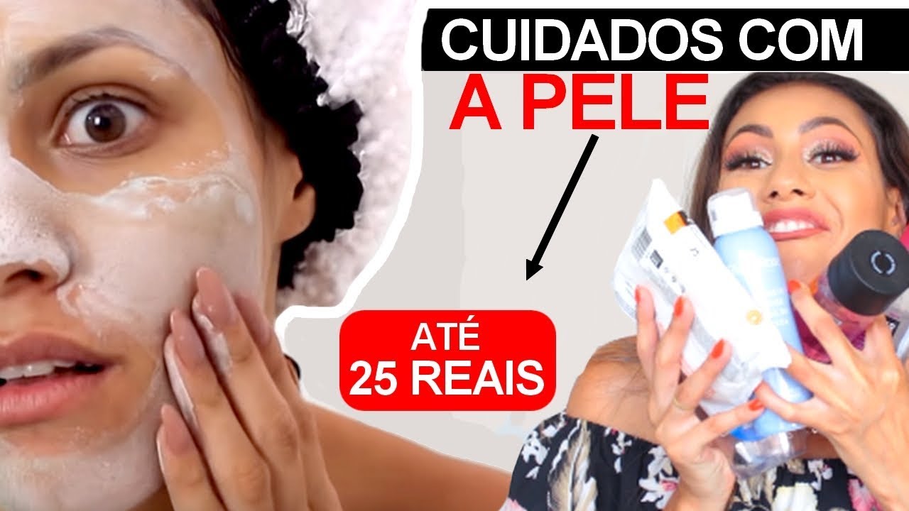 BARATINHOS DE ATÉ 25 REAIS PARA CUIDADOS COM A PELE