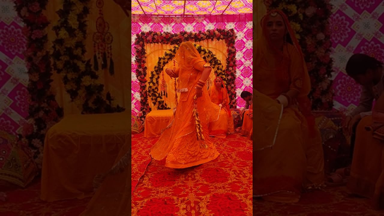 Chup gaye sare nazare dance video/ haldi function /rajputi wedding #anjanahada #rajputi #dance 