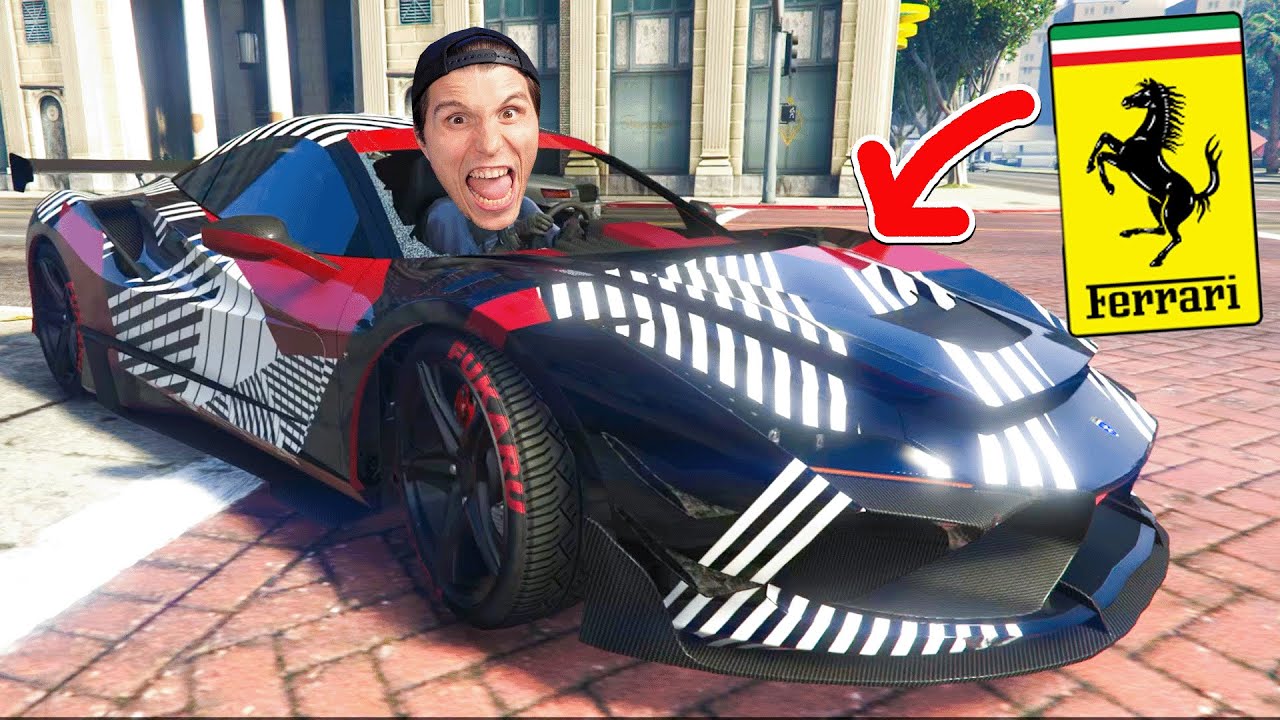 Neuen FERRARI F8 geklaut | GTA Online (Chop Shop Update)