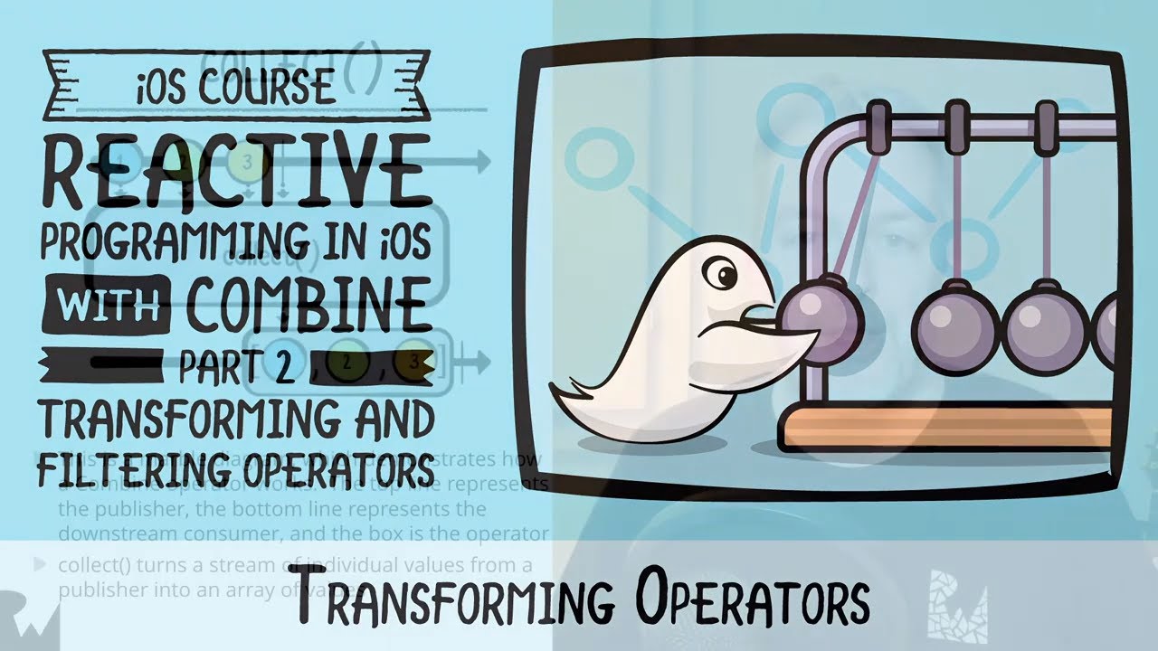 Transforming Operators - Reactive Programming in iOS with Combine - raywenderlich.com