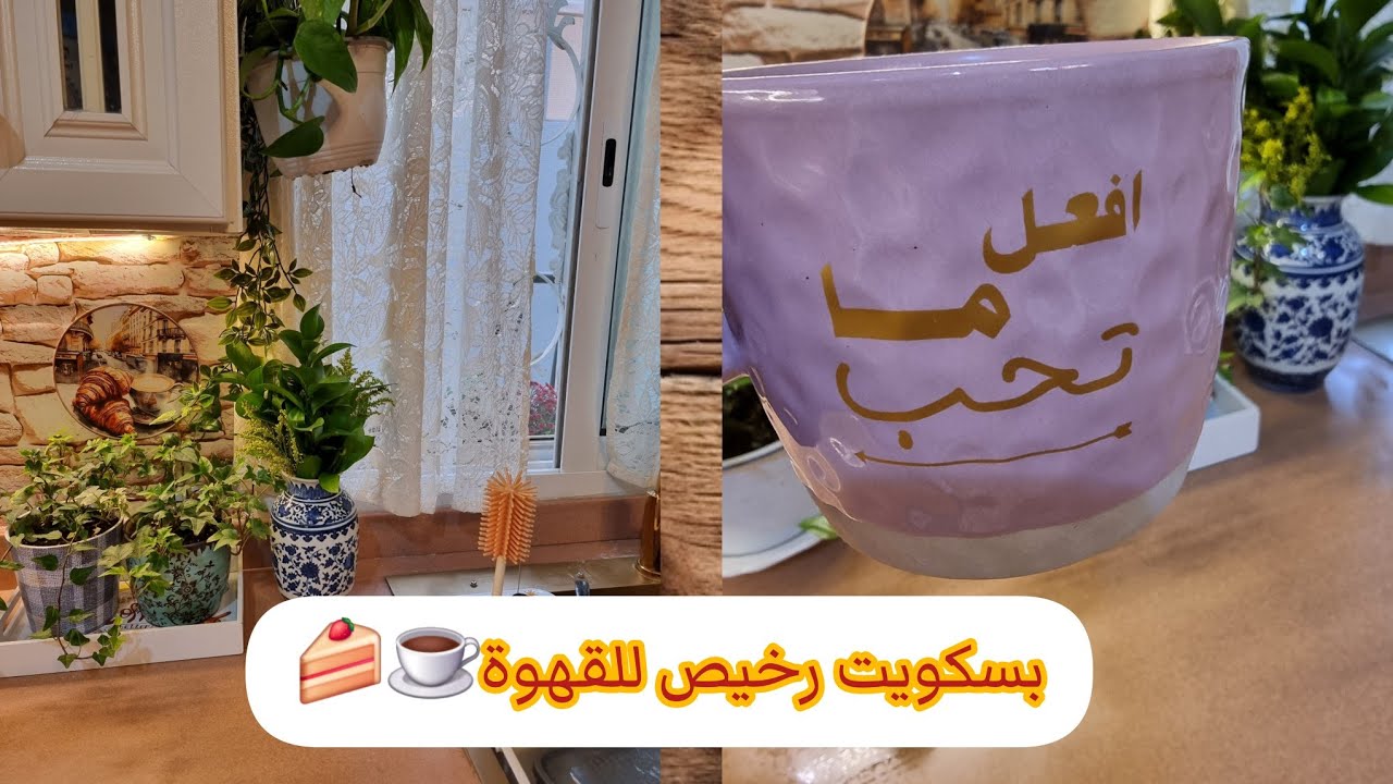 دش دافي/تعطير وتنظيف/بسكويت رخيص ولذيذ للقهوة☕️🍰