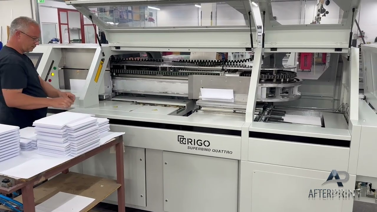 Rigo Superbind Quattro EVA Perfect Binder (Quad Clamp)
