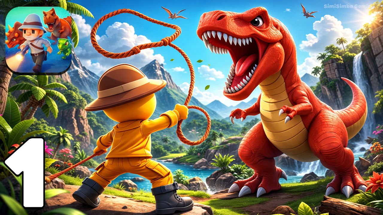 🦖Dino Hunter Idle Adventure Gameplay Walkthrough Part 1 – Epic Dinosaur Battles (Android,iOS)