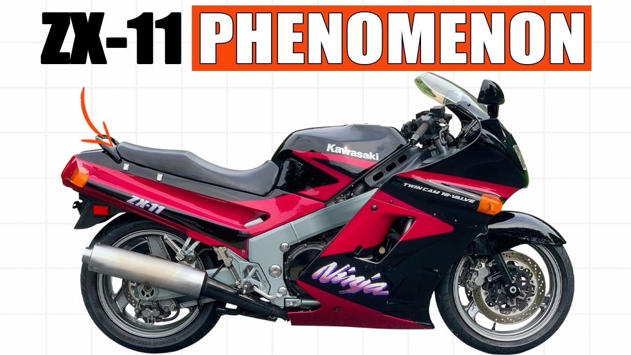 До Hayabusa: Kawasaki ZX-11, оригинальный гипербайк