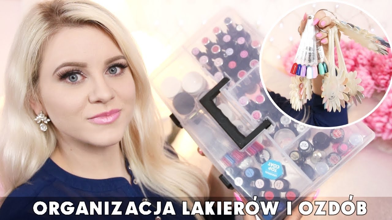 Organizacja lakierów do paznokci i ozdób * Gdzie skrywa się moja kolekcja hybryd * Candymona