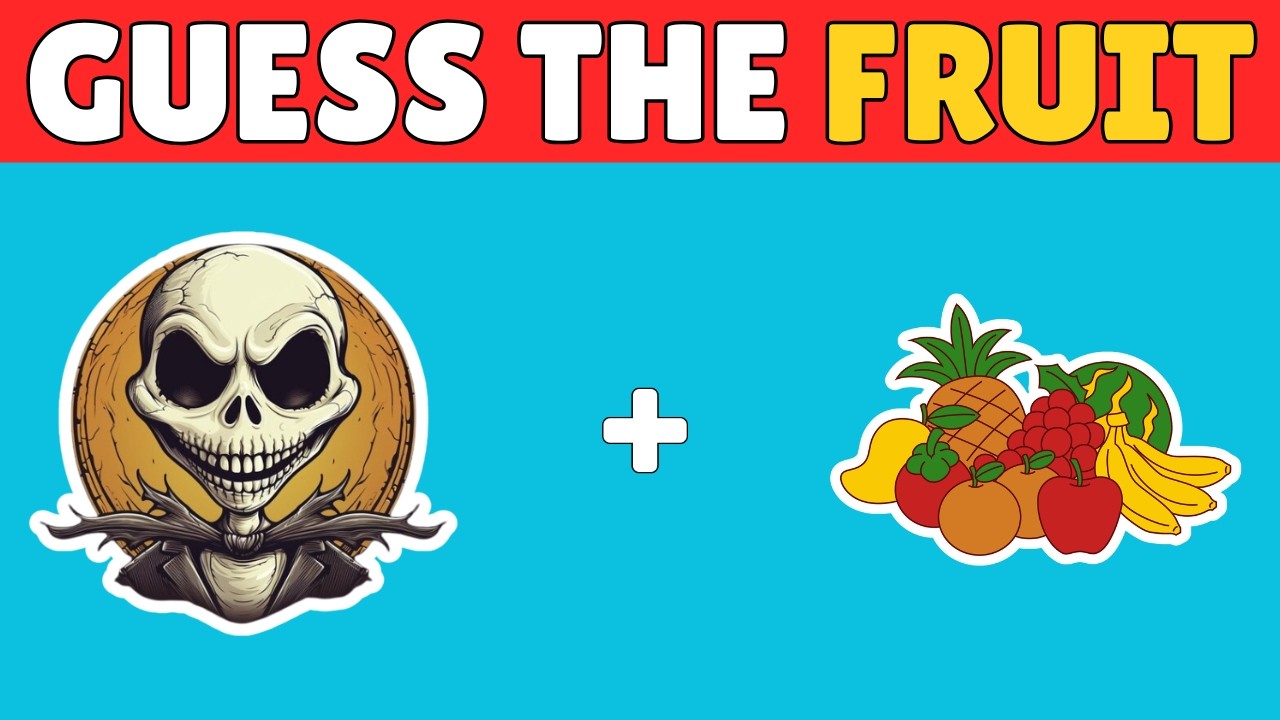 Guess the Fruit & Vegetable by Emoji 🍎🥕 | Fun Emoji Quiz Challenge