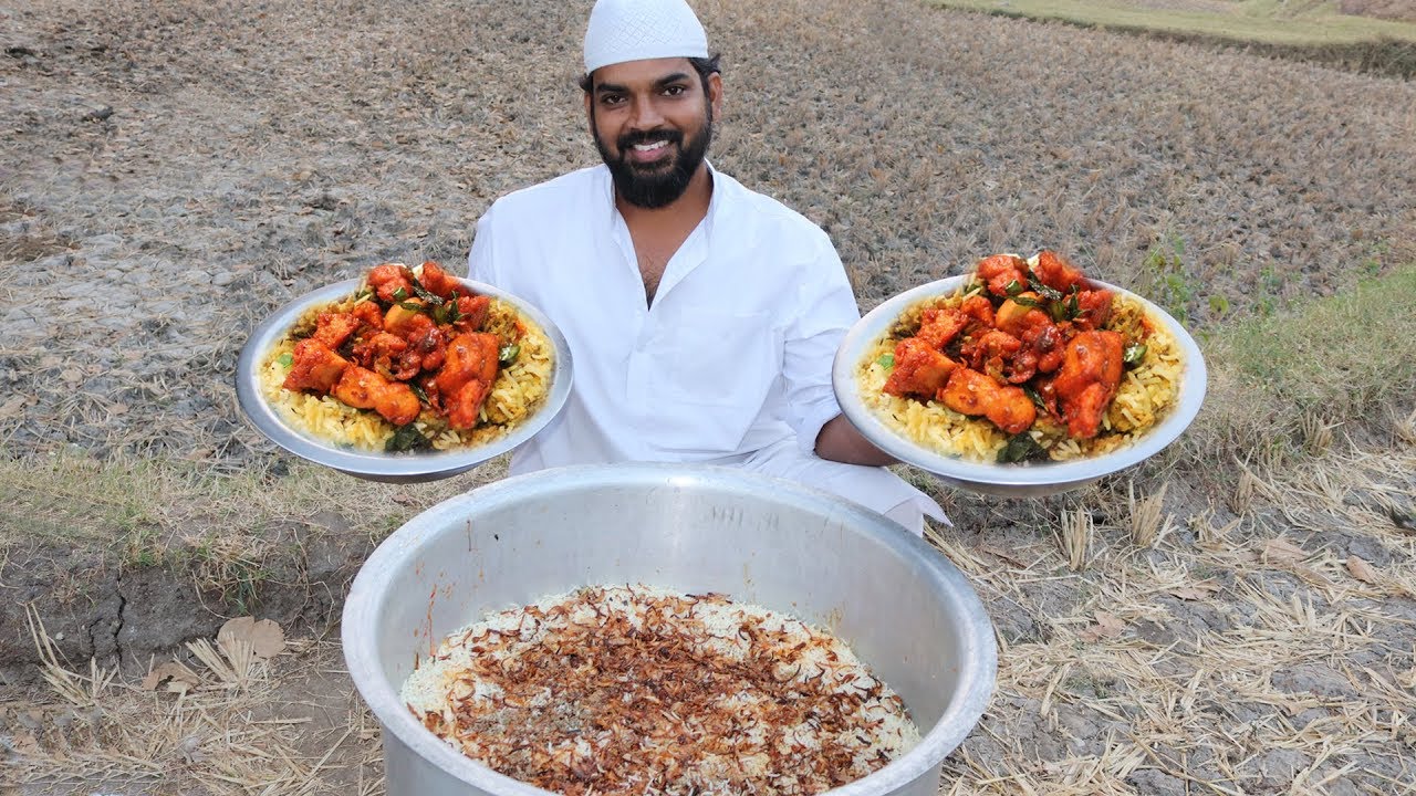 Chicken 65 Biryani | Chicken 65 style Biryani Recipe by Nawab's kitchen for little angels