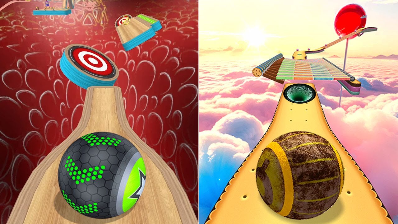 🛑 Going Balls VS Action Balls,Rolling Ball Sky Escape,Rolling Ball,Ball Race,Rollance Adventure Ball
