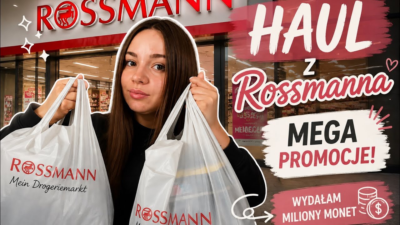 HAUL Z ROSSMANNA 🛍️ MEGA PROMOCJE! Wydałam MILIONY MONET 💸😭