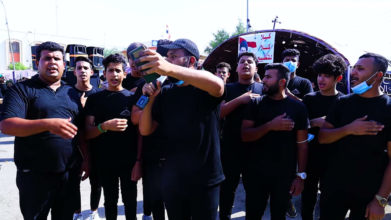 مع حماتنا سرايا السلام  في سامراء المقدسة