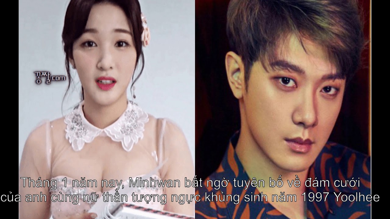 Cặp bố mẹ trẻ nhất Kbiz Minhwan (F.T.Island) v&agrave; idol ngực khủng tuy&ecirc;n bố ch&iacute;nh t